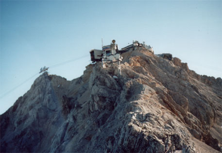 Gipfel der Zugspitze