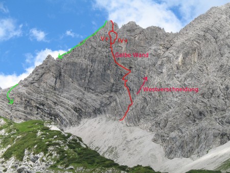 Fuchskarspitze - Westwand