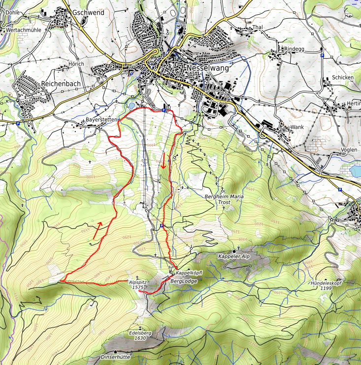 Openstreetmap: Alpspitz