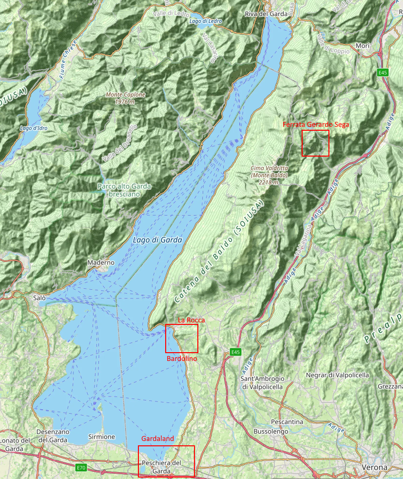 Übersicht Gardasee 2024
