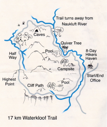 Openstreetmap: Waterkloof Trail