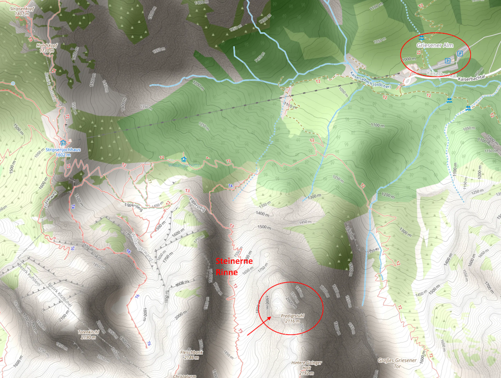 Openstreetmap: Predigtstuhl