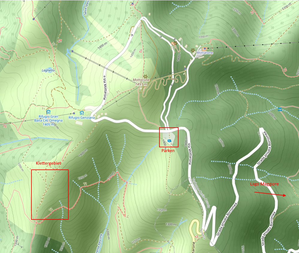 Openstreetmap: Mottarone