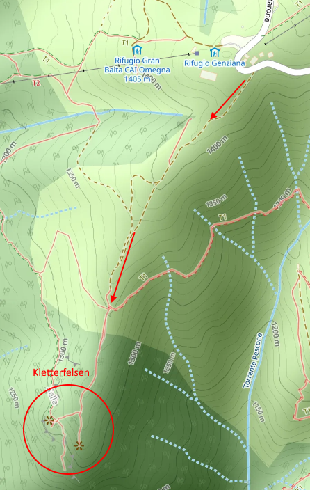 Openstreetmap: Mottarone