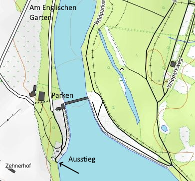 Openstreetmap: Lech: Mundraching - Landsberg