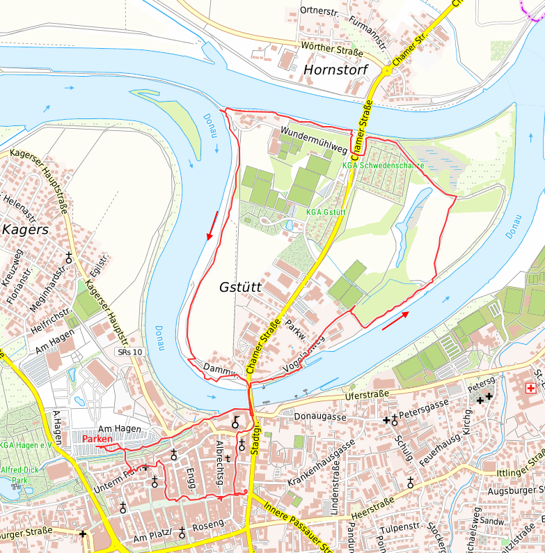 Openstreetmap: Inselrunde Gstütt