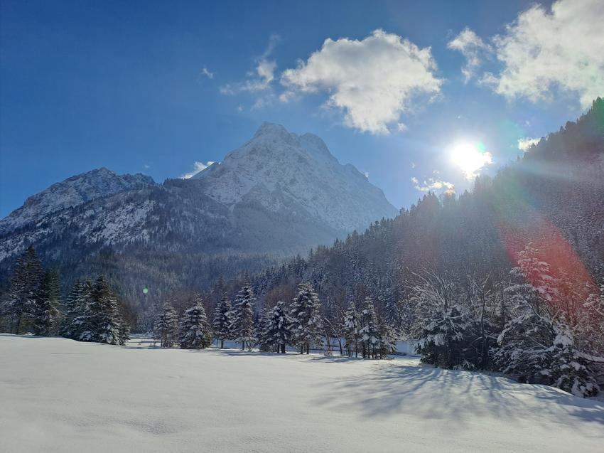 Langlauftour, Hinterriß - Eng