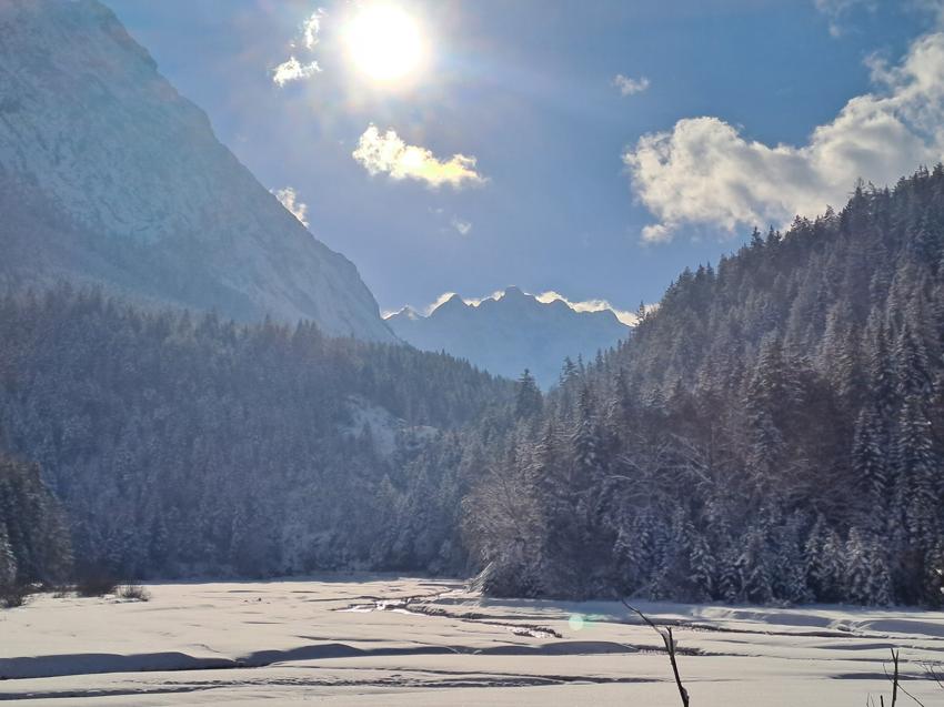 Langlauftour, Hinterriß - Eng