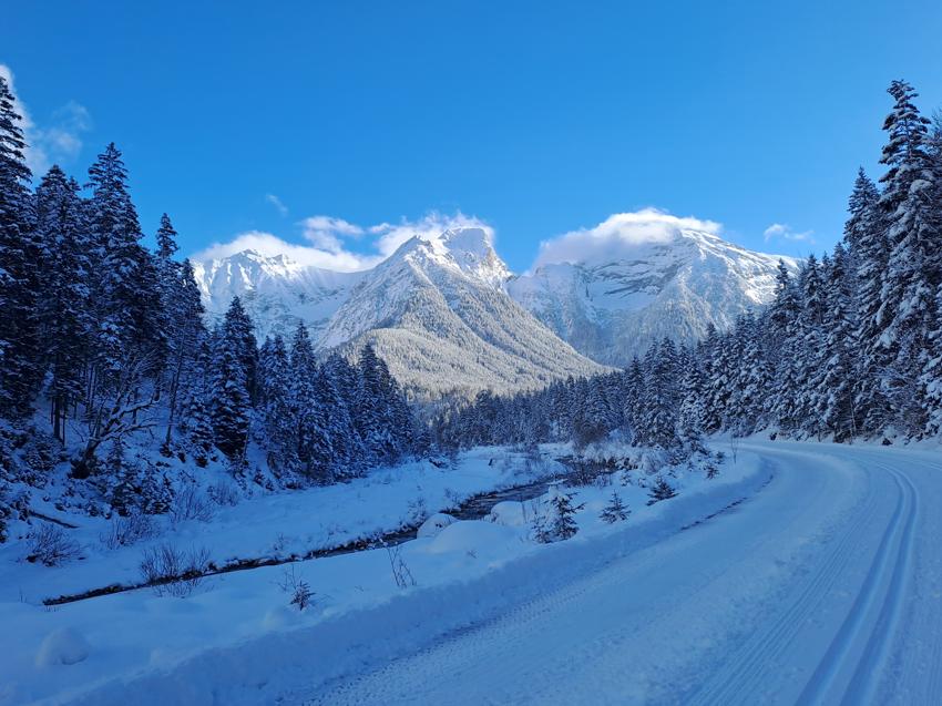 Langlauftour, Hinterriß - Eng