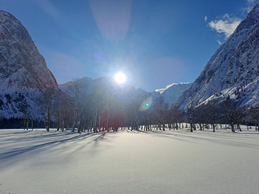 Langlauftour, Hinterriß - Eng