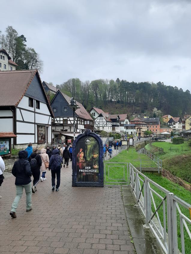 Bastei über Schwedenlöcher