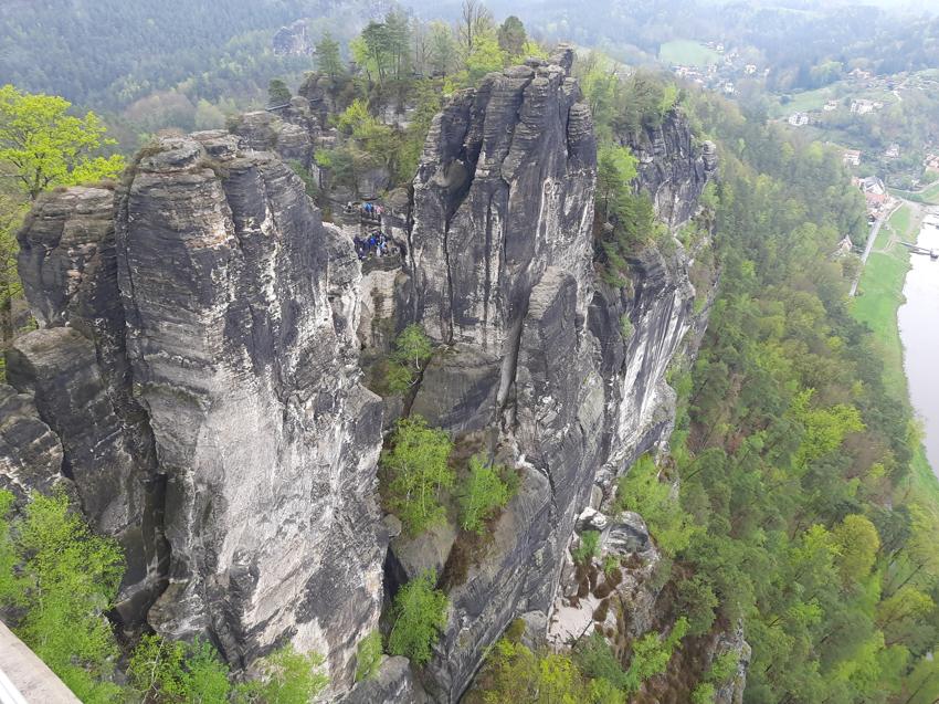Bastei über Schwedenlöcher