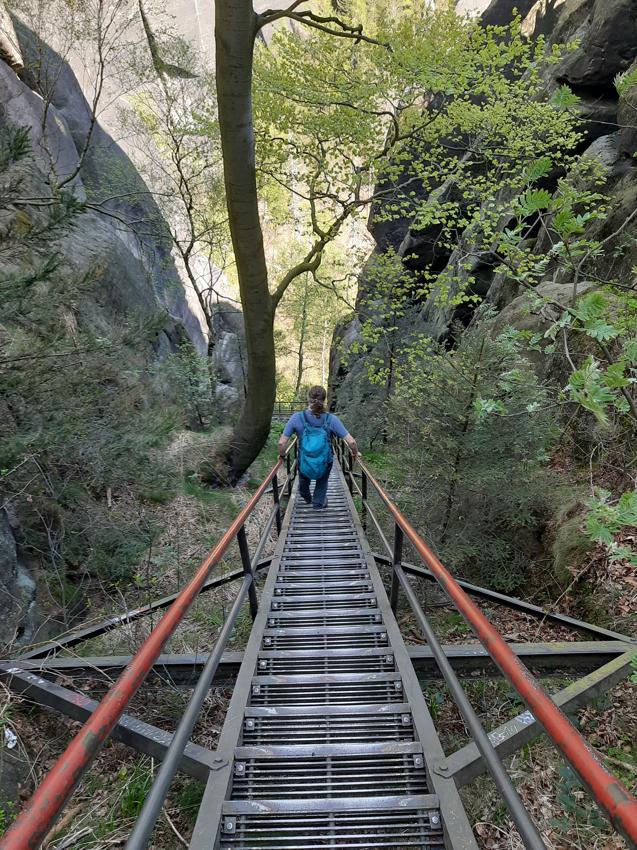 Stiegentour bei Schmilka