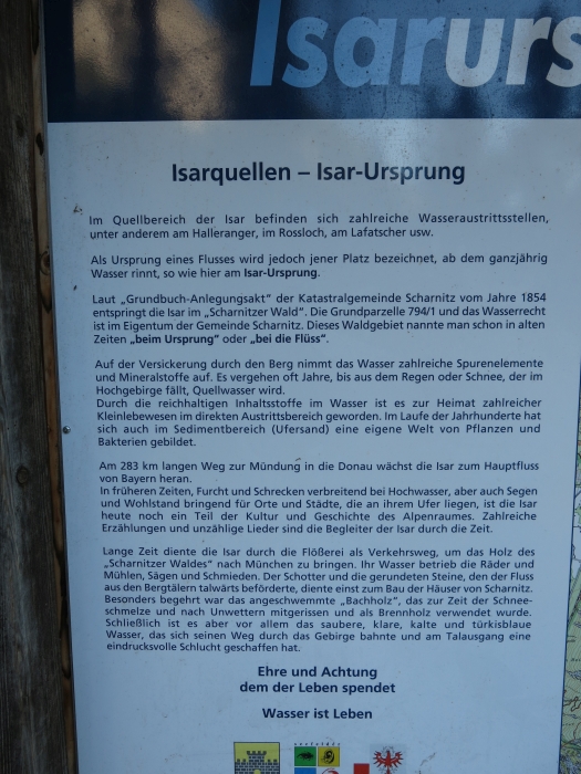 Mittenwald - Isarursprung