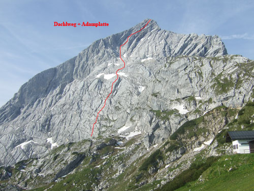 Alpspitze, Dachlweg