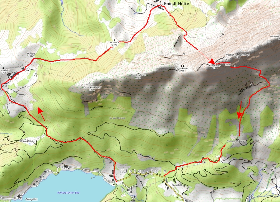 Openstreetmap: Scheffauer