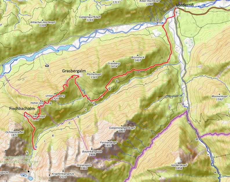 Openstreetmap: Untergrasberg