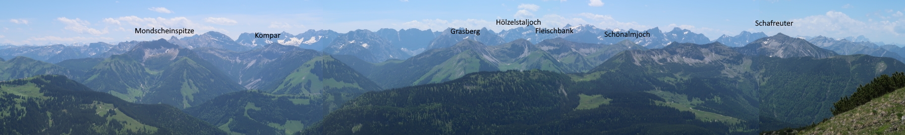 Kompar - Montscheinspitze