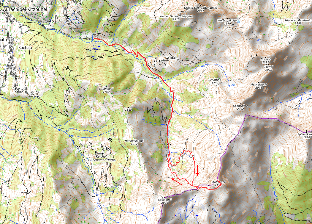 Openstreetmap: Staffkogel