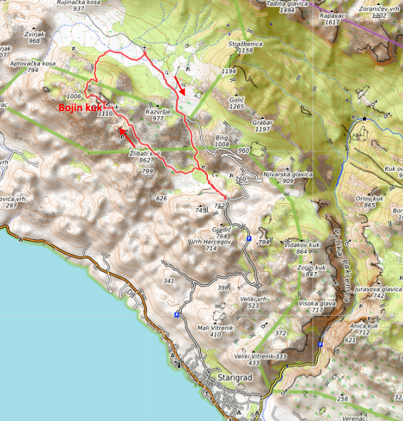 Openstreetmap: Bojin kuk