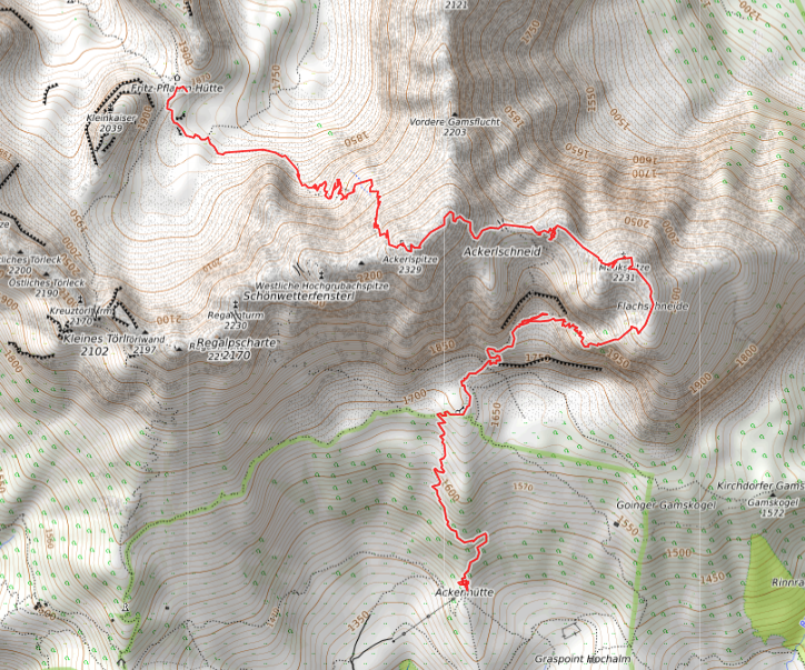 Openstreetmap: Ackerlspitze