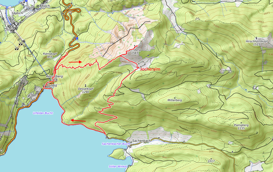 Openstreetmap: Jochberg