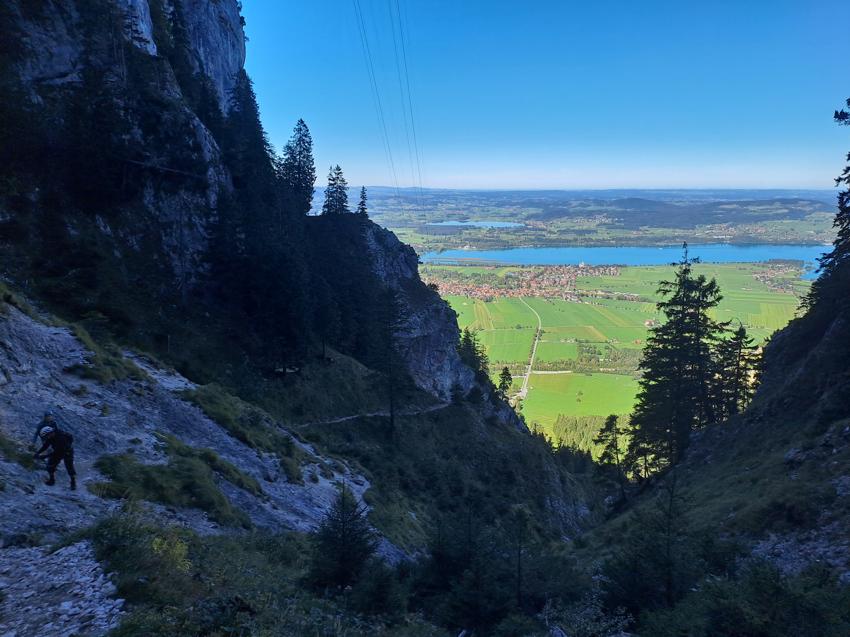 Tegelberge - Gelbe-Wand-Steig