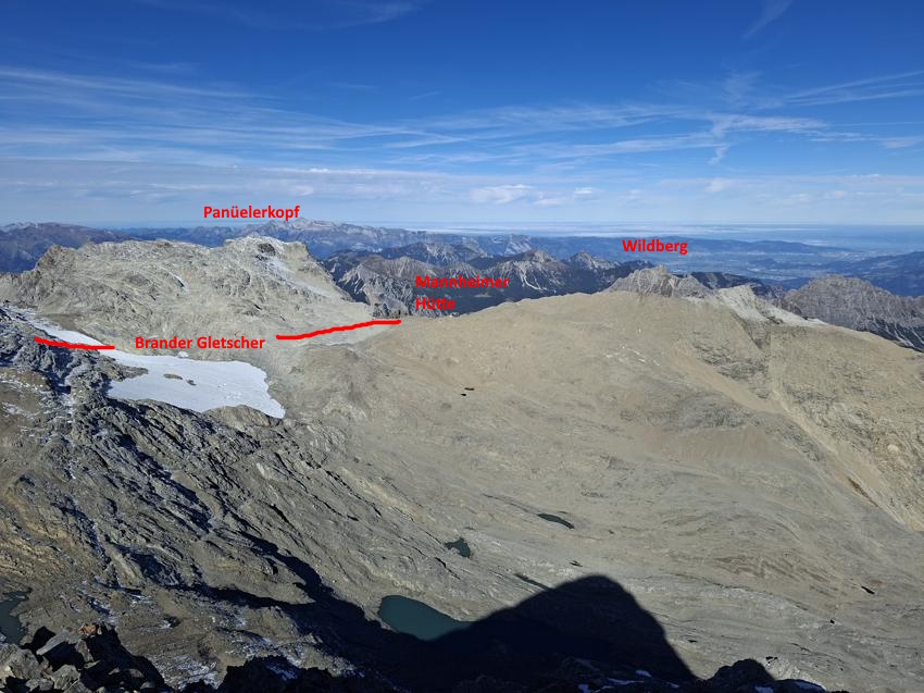 Lünersee - Schesaplana - Mannheimer Hütte